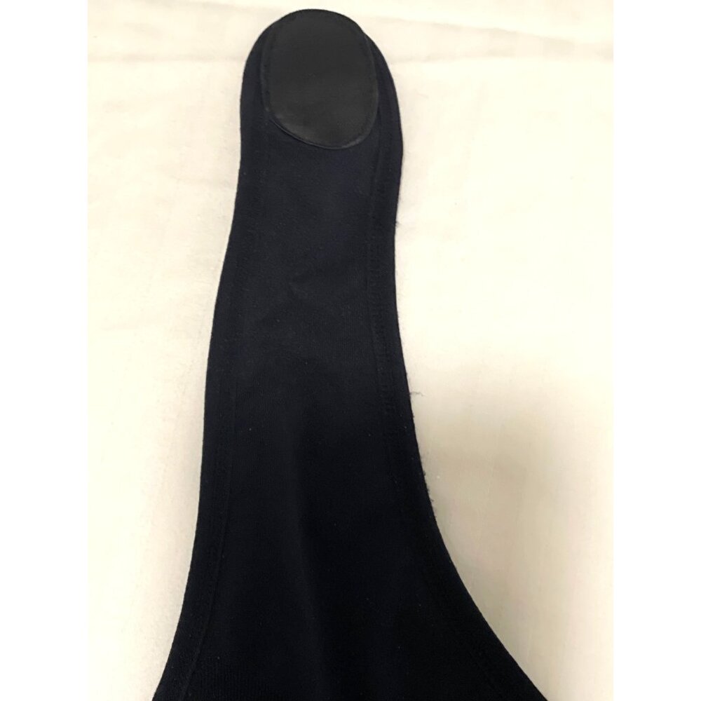 Surgical Breast Compression Bra Black Front-Zip Amoena Pockets Adjustable Straps - Picture 6 of 14